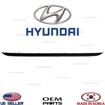 GENUINE OEM Rear Bumper Lower Center Molding 19–20 Hyundai Santa Fe 86699-S2000