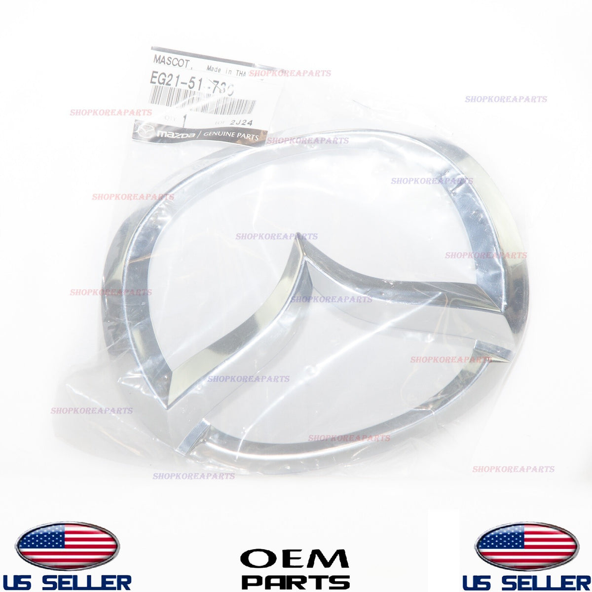 GENUINE Front Emblem Logo Symbol ⭐OEM⭐ Mazda CX-7 CX-9 2007-2012 EG21-51-730