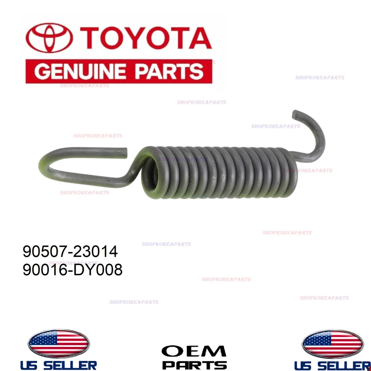 GENUINE OEM Parking Brake Shoe Return Spring 2013-2024 Toyota Lexus