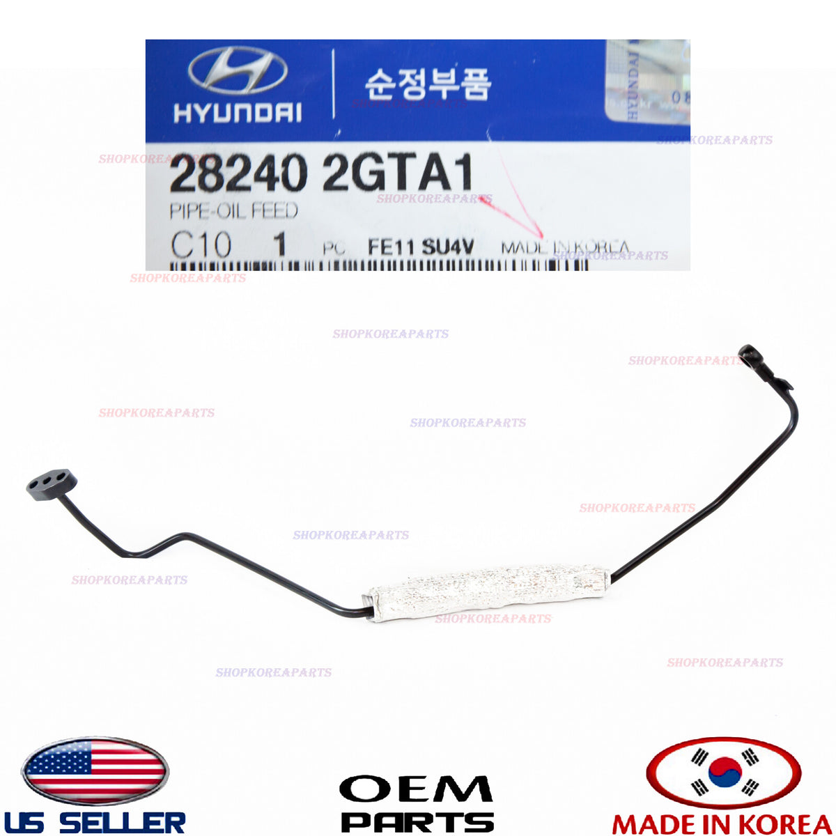 GENUINE Pipe Oil Feed Inlet Tube ⭐OEM⭐ HYUNDAI KIA 2.0L turbo *See compatibility