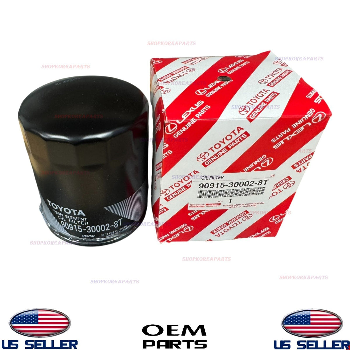 GENUINE OEM Engine Oil Filter 1984-1986 Toyota DIESEL 90915-30002