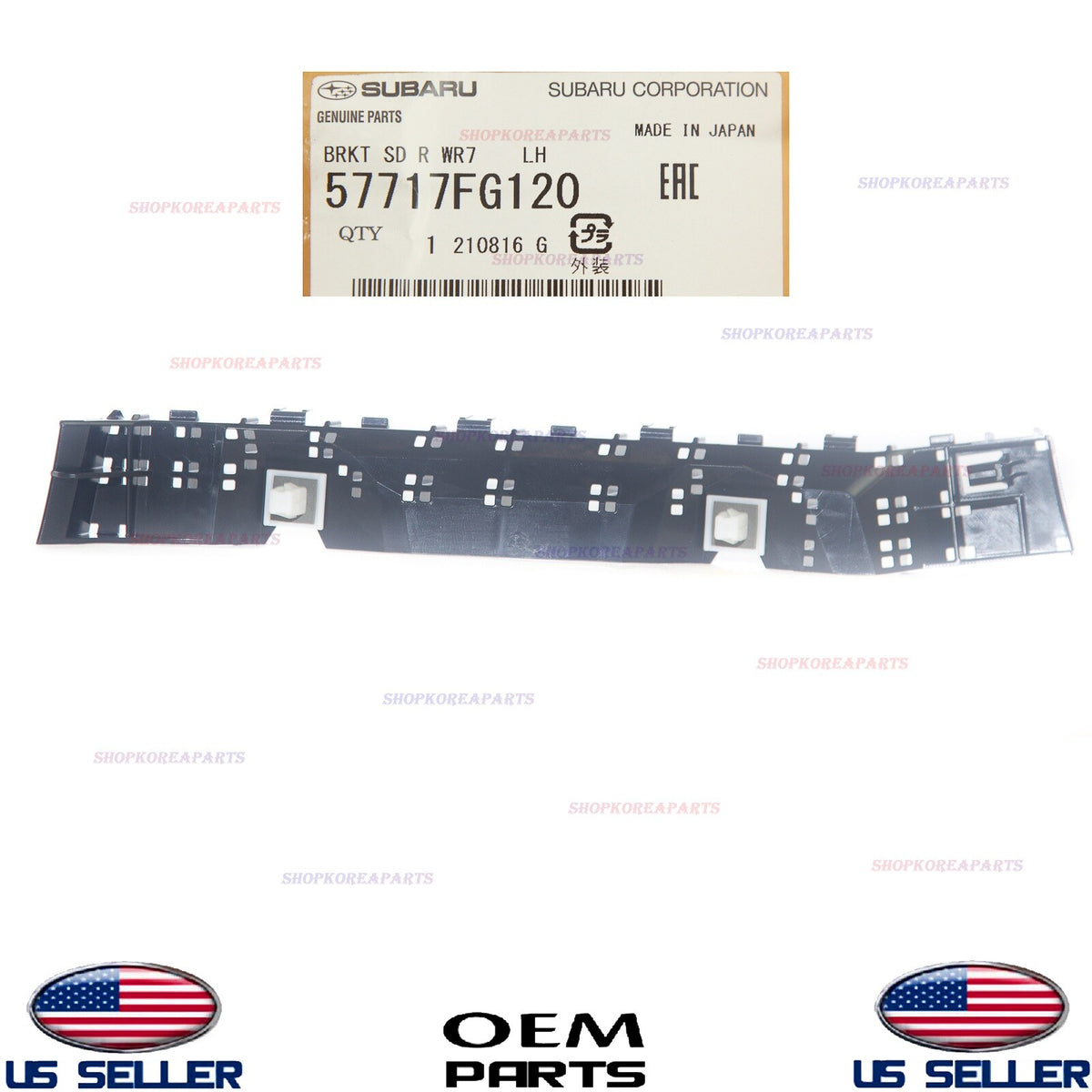 GENUINE Rear Bumper Bracket LEFT Driver Side ⭐OEM⭐ Subaru Impreza WRX STI 08-14