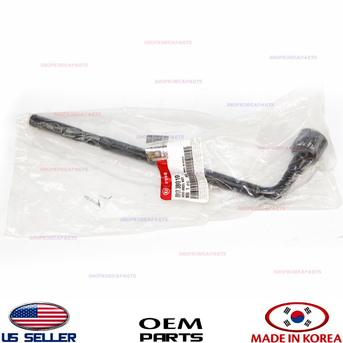 Spare Tire Lug nut Wrench ⭐OEM GENUINE⭐ fits for VARIOUS HYUNDAI KIA 091313B010