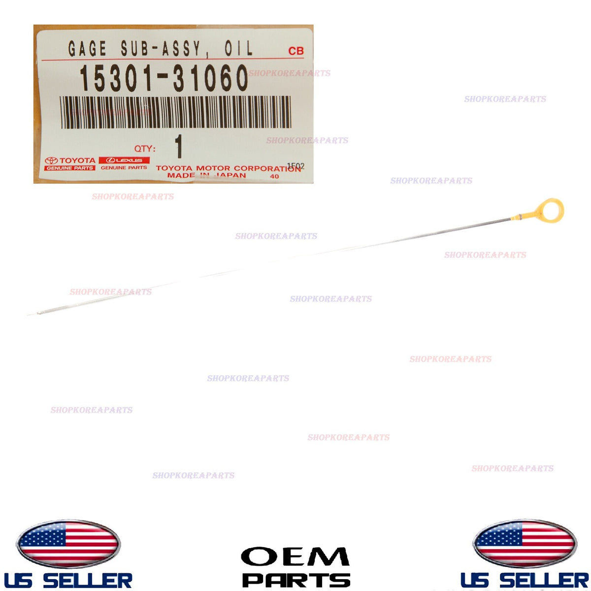 GENUINE Engine Oil Level Dipstick ⭐OEM⭐ TOYOTA 4.0L V6 1GRFE *See compatibility