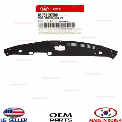 GENUINE OEM Upper Radiator Grille Cover 2009–2010 Kia Optima 86353-2G500