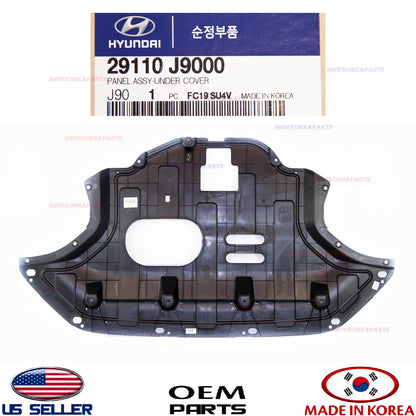 GENUINE OEM Front Lower Engine Under Cover 2018–2021 Hyundai Kona 1.6L