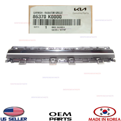 ✅GENUINE✅ Front Bumper Radiator Upper Garnish OEM Kia Soul 2020-2022 86370K0000