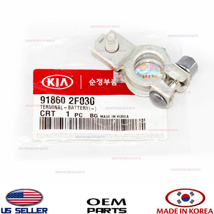 NEGATIE (-) BATTERY TERMINAL GENUINE HYUNDAI SANTA FE KIA AMANTI FORTE SPECTRA