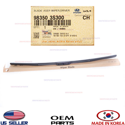 GENUINE Windshield Wiper Blade LEFT Driver Side ⭐ HYUNDAI KIA *See compatibility