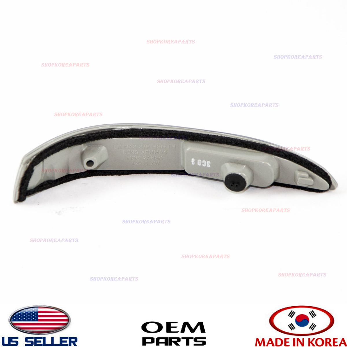 GENUINE Outside Mirror Turn Signal Lamp LEFT Driver Side OEM Tucson 2012-2015