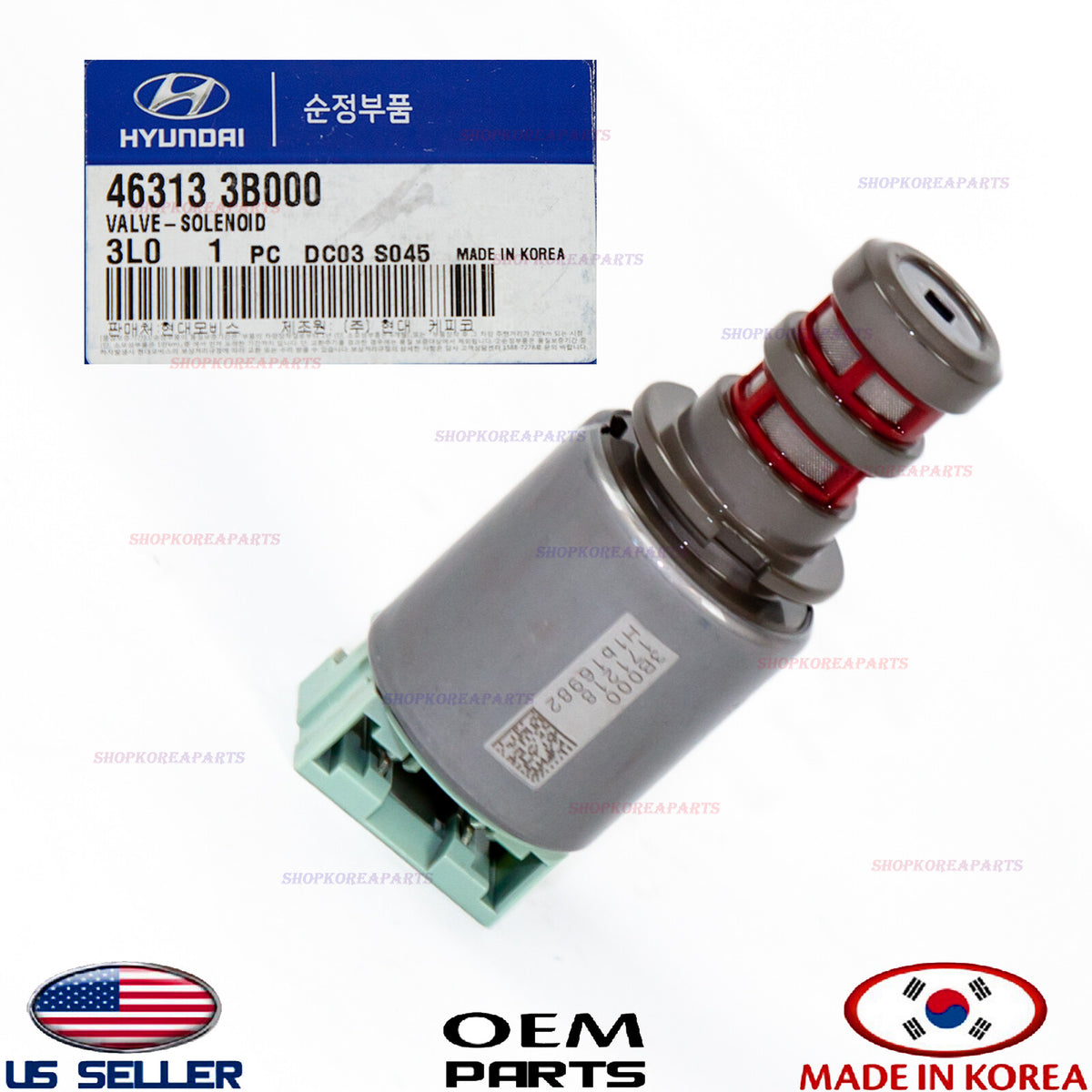 GENUINE Solenoid Valve Auto Transmission Hyundai Kia 2006-19 *See compatibility