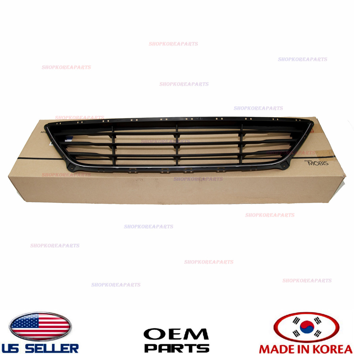 GENUINE Grille Front Bumper Lower Center ⭐OEM⭐ Hyundai Elantra Sedan 2014-2016