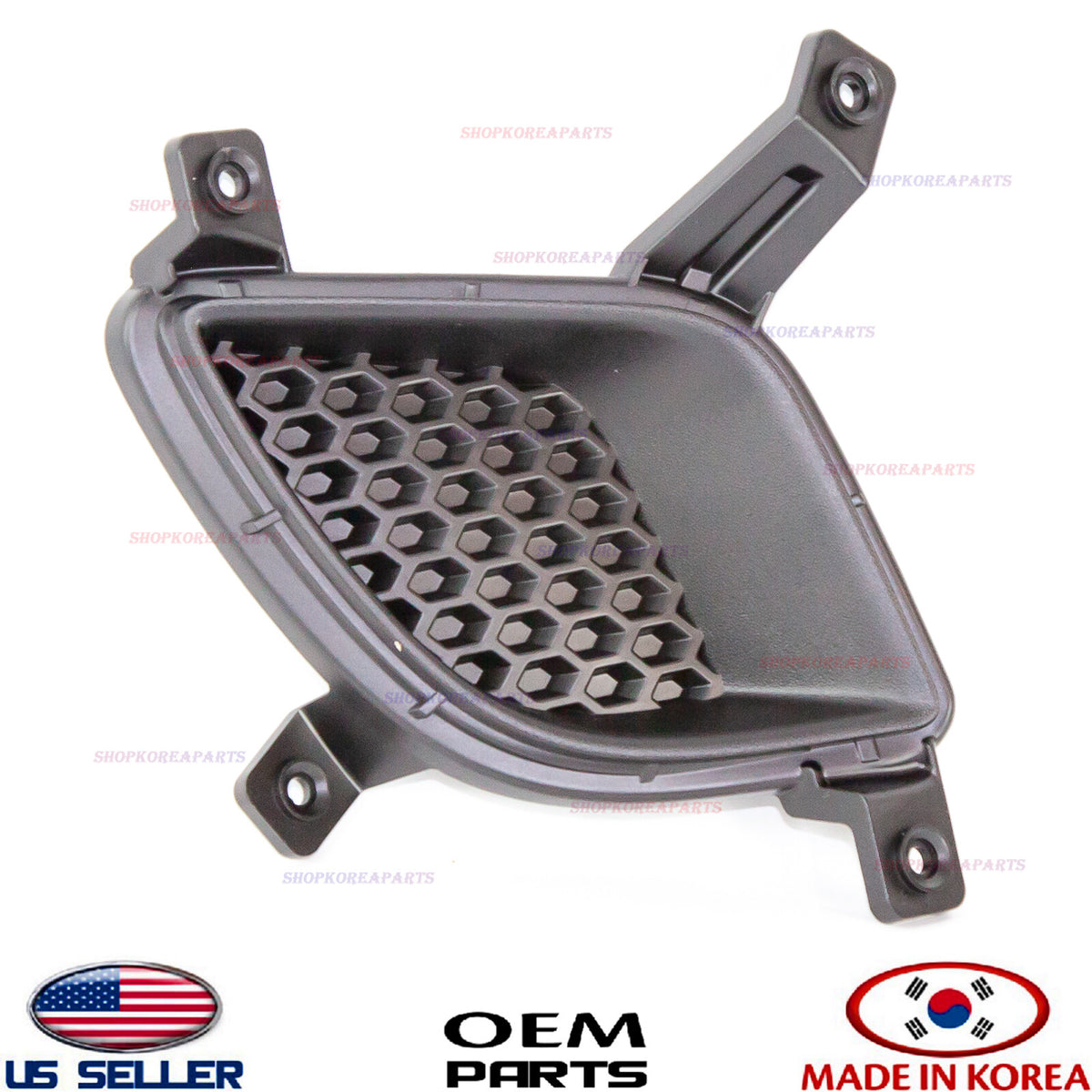GENUINE Front Bumper Right Passenger Side Fog Light Grille Hole Cover Tucson