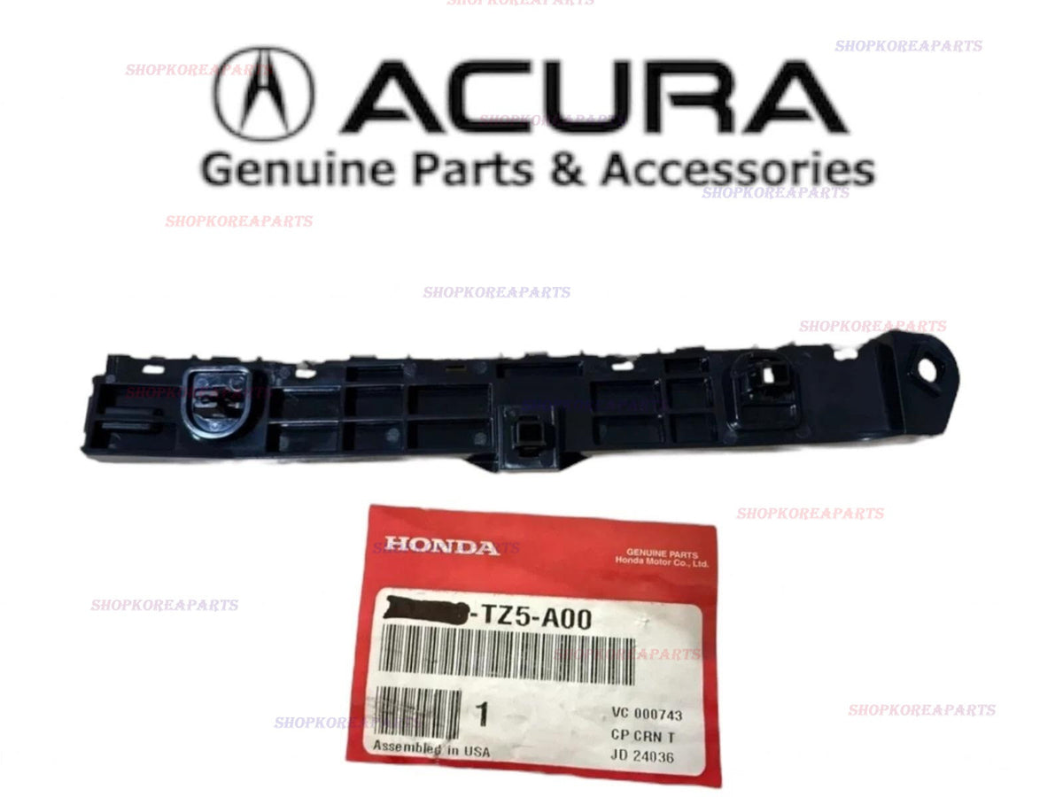 NEW OEM 14 - 16 ACURA MDX FRONT BUMPER DRIVER SIDE FENDER BRACKET HOLDER