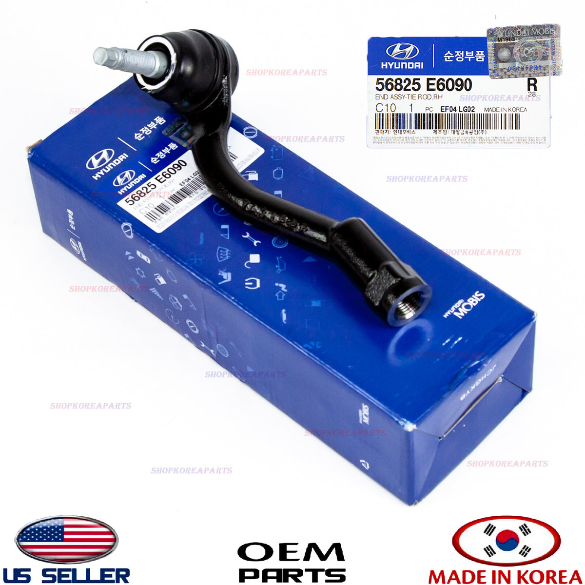 GENUINE Outer Tie Rod End RIGHT Passenger Side OEM Hyundai Kia See compatibility