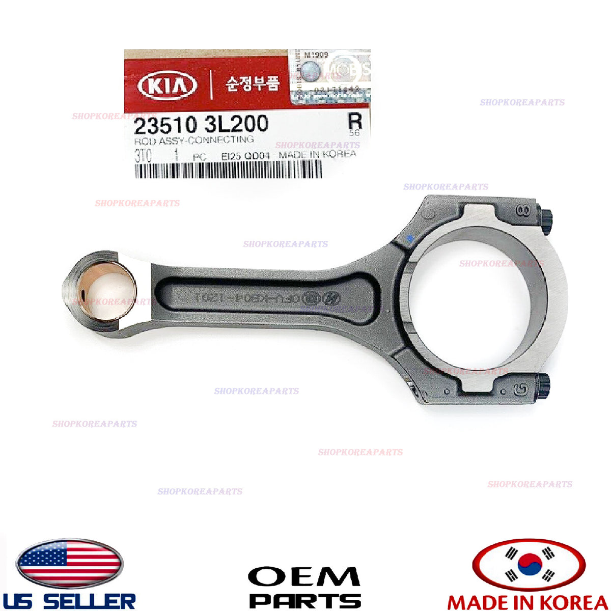 GENUINE Engine Connecting Rod OEM Hyundai Kia 3.8L V6 2010-24 *See Compatibility