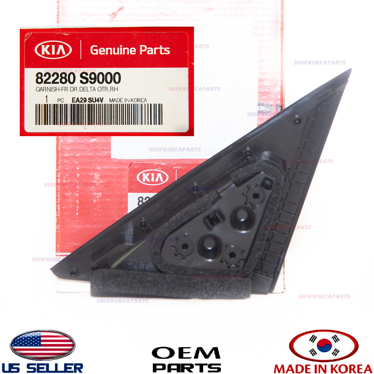 GENUINE OEM Front Door Trim Molding Garnish Delta Passenger Side 20-25 Telluride