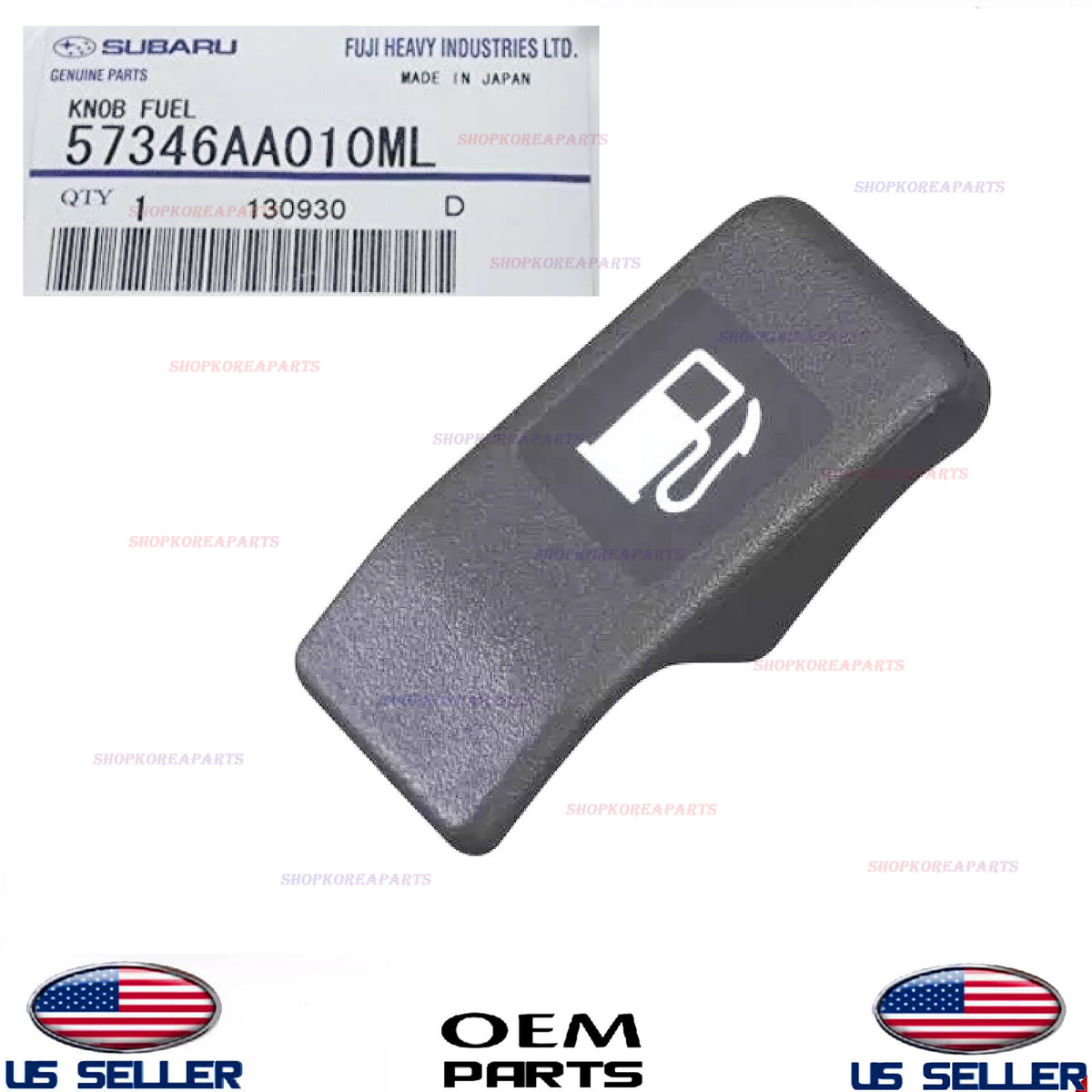 GENUINE OEM Fuel Door Release Handle  Subaru *See Compatibility 57346AA010ML