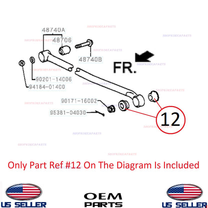 GENUINE Arm Bushing For Front Track Control Rod 1pcs ⭐ Land Cruiser J7 1985-1996