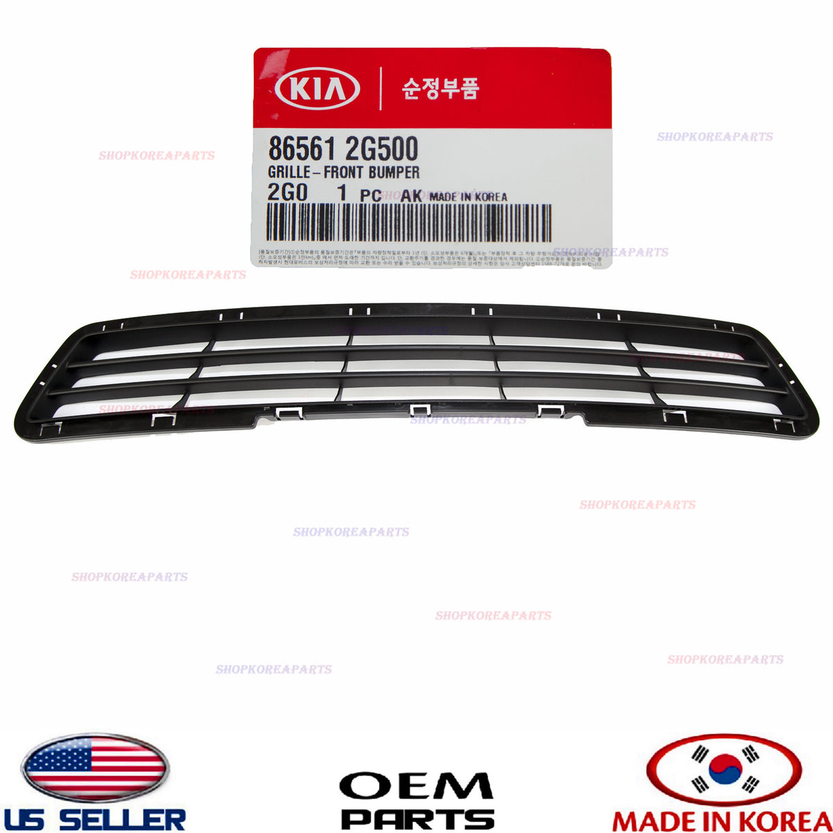 GENUINE Grille Lower Radiator Center OEM Kia Optima 2009 2010 865612G500