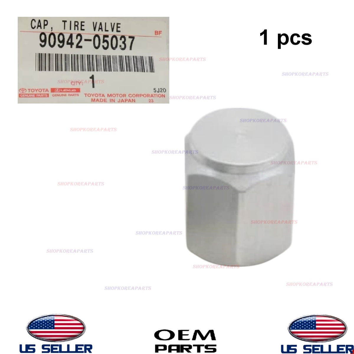1pcs GENUINE OEM Aluminum Tire Valve Stem Cap 2002-2024 Lexus * See List