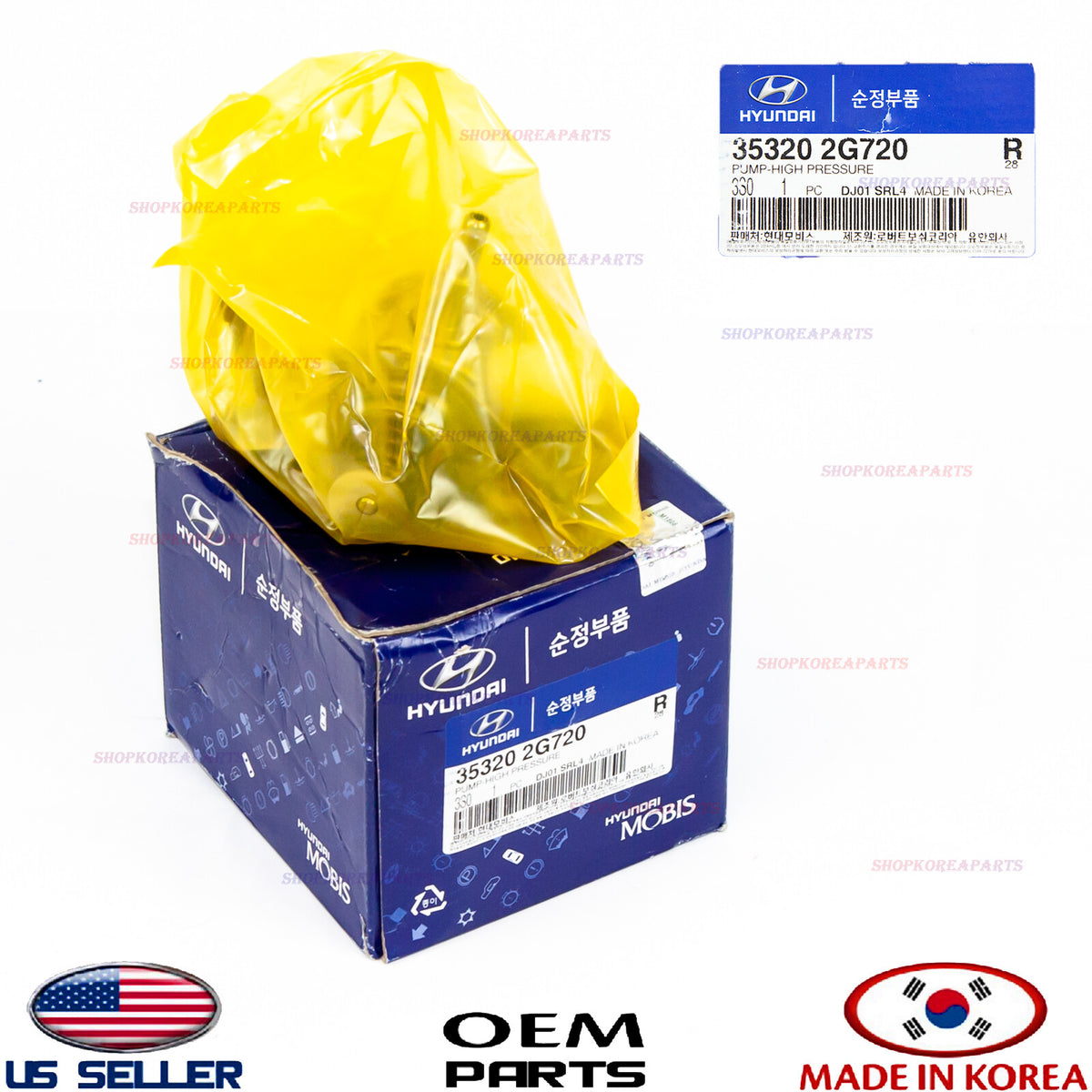 GENUINE High Pressure Fuel Pump OEM for Various HYUNDAI KIA 2.0-2.4L 2009-2016