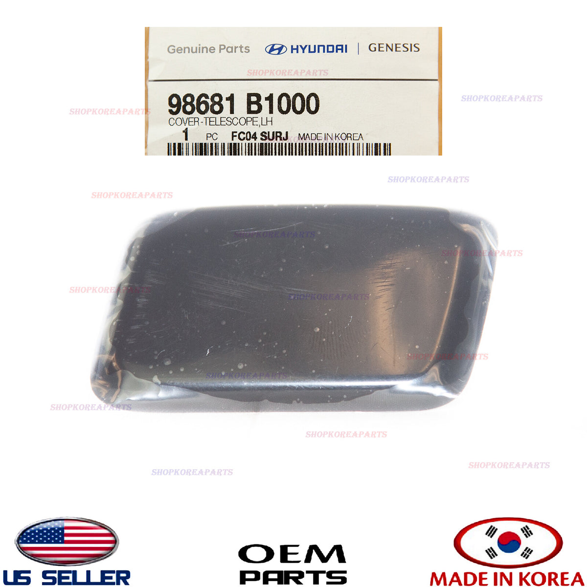 GENUINE Front Headlamp Washer Nozzle Cover Driver Side OEM GENESIS Sedan 2015-17