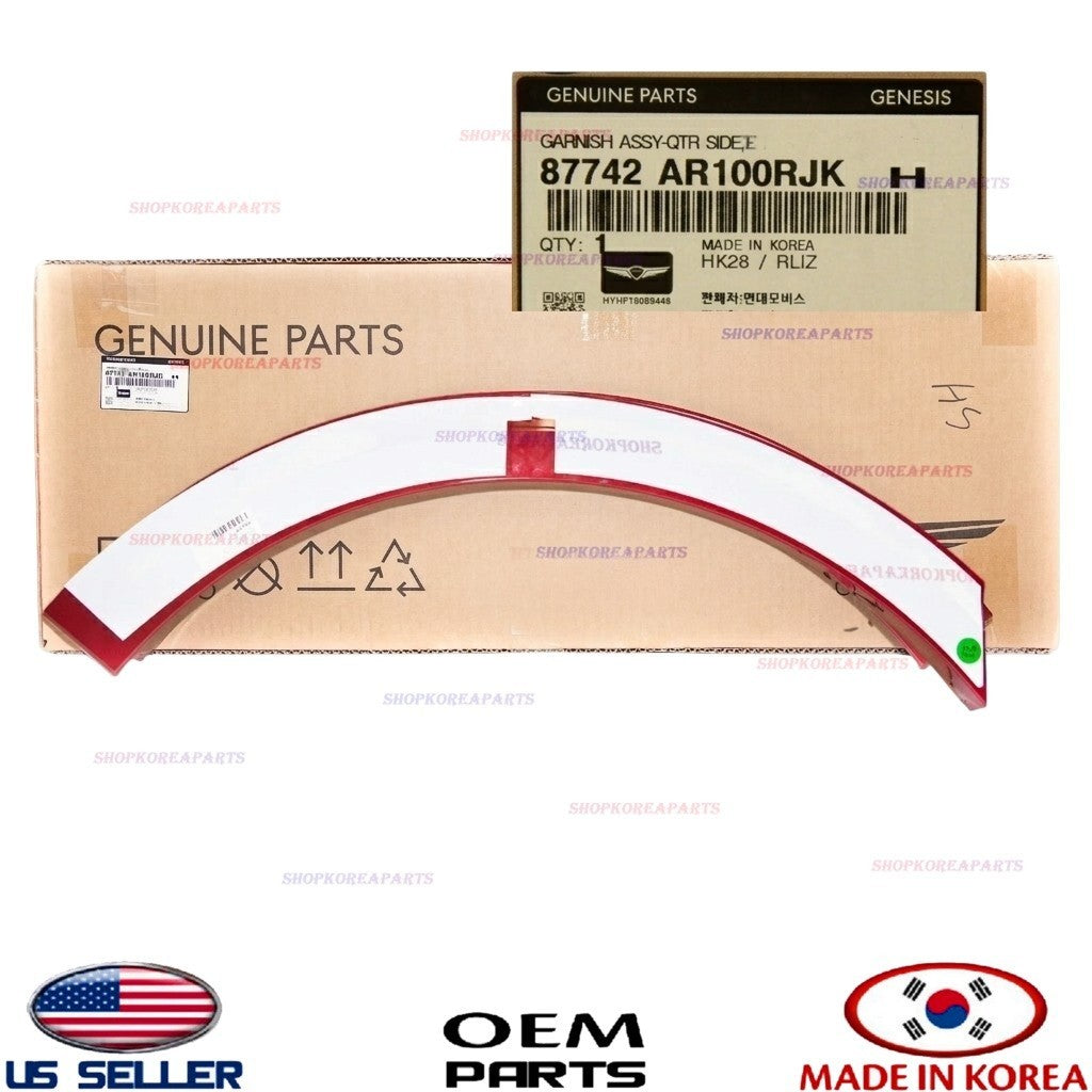 GENUINE Rear Fender Wheel Molding RIGHT Passenger Side ⭐OEM⭐ GV70 Sport 2022-26