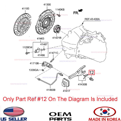 GENUINE Clutch Release Arm Bushing Manual T/M OEM HYUNDAI KIA *See Compatibility