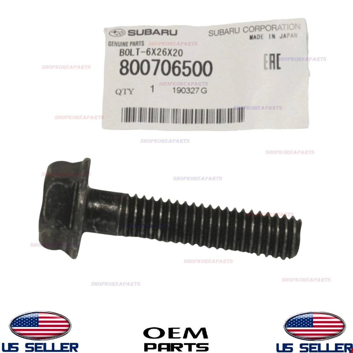 GENUINE OEM Oil Pump With Bolts 11mm 1993-2021 2.5L Subaru Baja Forester WRX STI