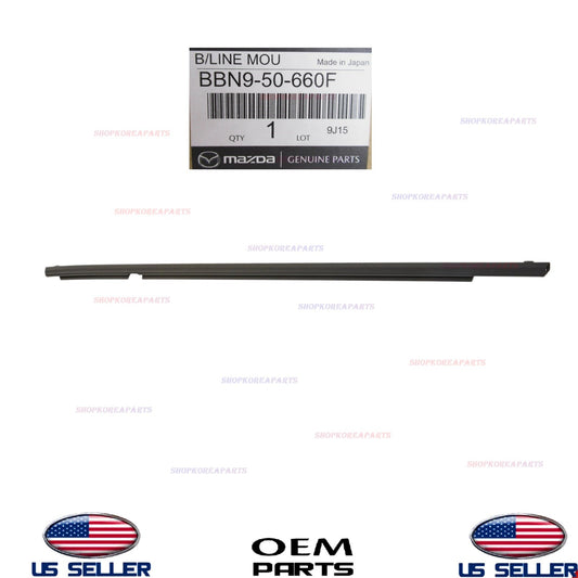 OEM Rear RIGHT Passenger Door Weatherstrip Molding 2010-2013 Mazda 3 Hatchback
