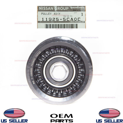 GENUINE Idler Pulley Drive Belt ⭐OEM⭐ INFINITI Q50 INFINITI Q60 3.0L 11925-5CA0C
