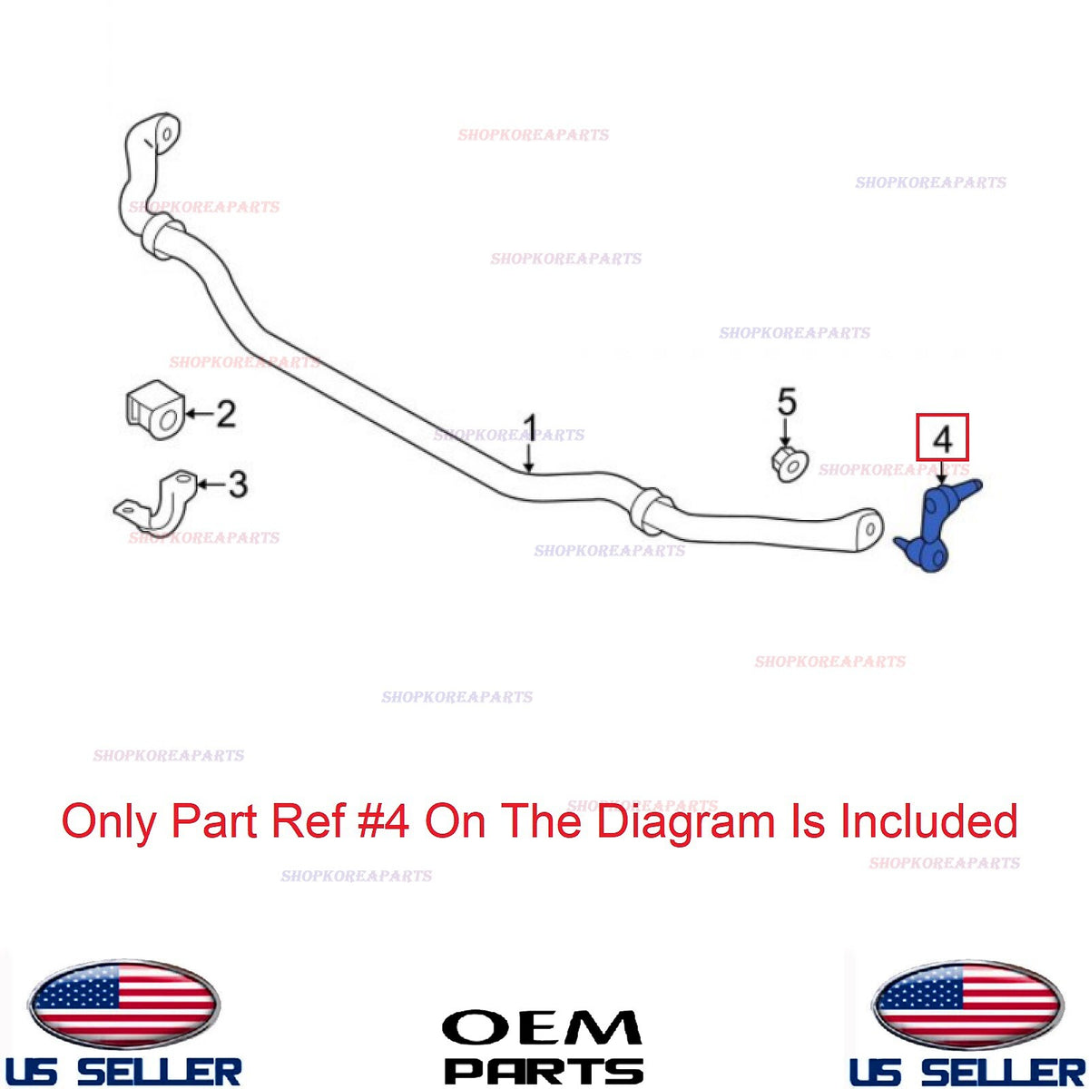 Stabilizer Bar Link Front Left Driver Side ⭐OEM⭐ Infiniti 2008-24 *See List