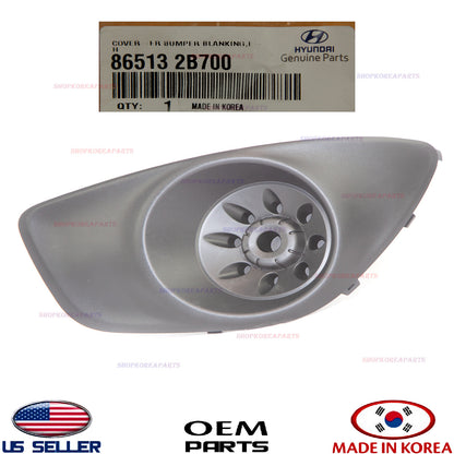 GENUINE Front Bumper Fog Lamp Cap Cover LEFT Driver Side OEM Santa Fe 2010-2012