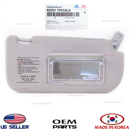 GENUINE Sun Visor Front RIGHT Passenger Side ⭐OEM⭐ KIA SPORTAGE 2006-2010
