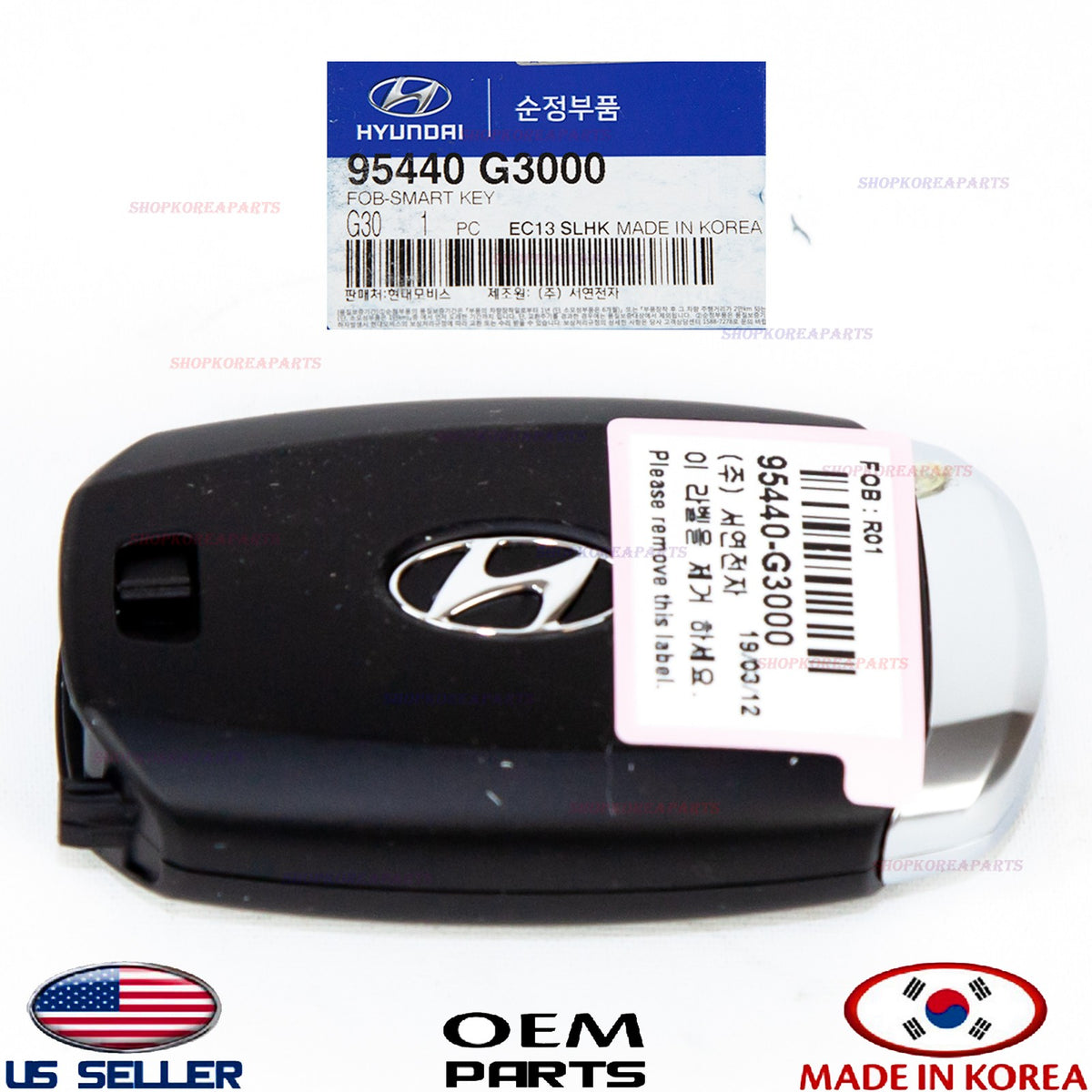 1pcs GENUINE SMART KEY REMOTE CONTROL ELANTRA GT 2018-2020