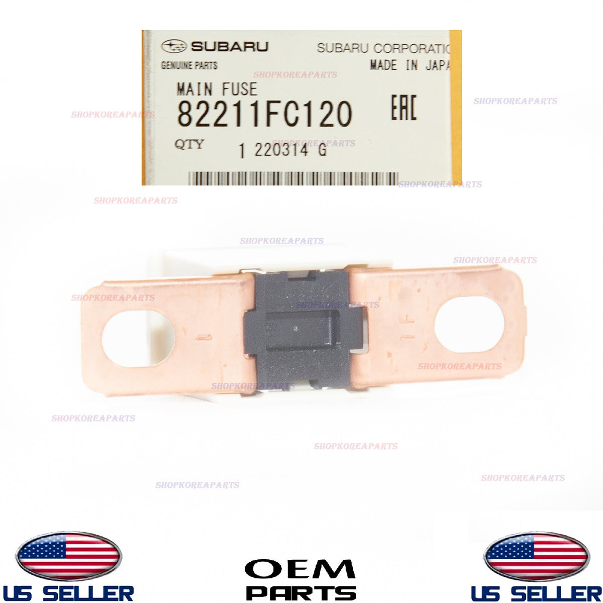 GENUINE Main Fuse 120 Amp ⭐OEM⭐ Subaru 2005-2018 *See Compatibility 82211FC120