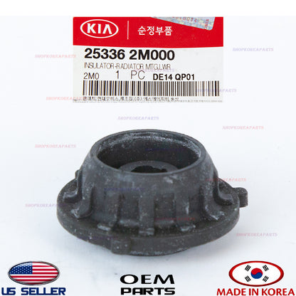 GENUINE Radiator Lower Mounting Insulator OEM for Various Hyundai Kia 2007-2016