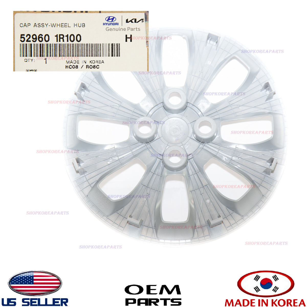 GENUINE 14" Hubcap Hub Cap Wheel Cover ⭐OEM⭐ HYUNDAI ACCENT 2015-2017 529601R100
