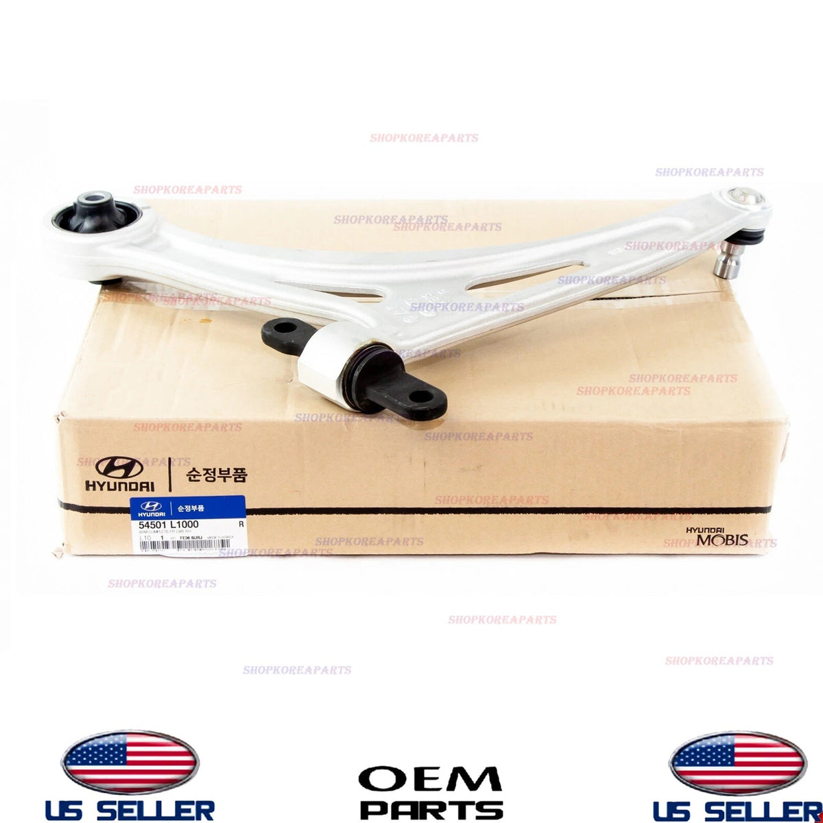 GENUINE OEM Front Lower Control Arm RIGHT Passenger Side 2020-2025 K5 SONATA