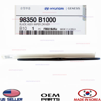 ✅GENUINE✅ Windshield Wiper Blade LEFT Driver Side Genesis GV80 G80 G90 2017-2025