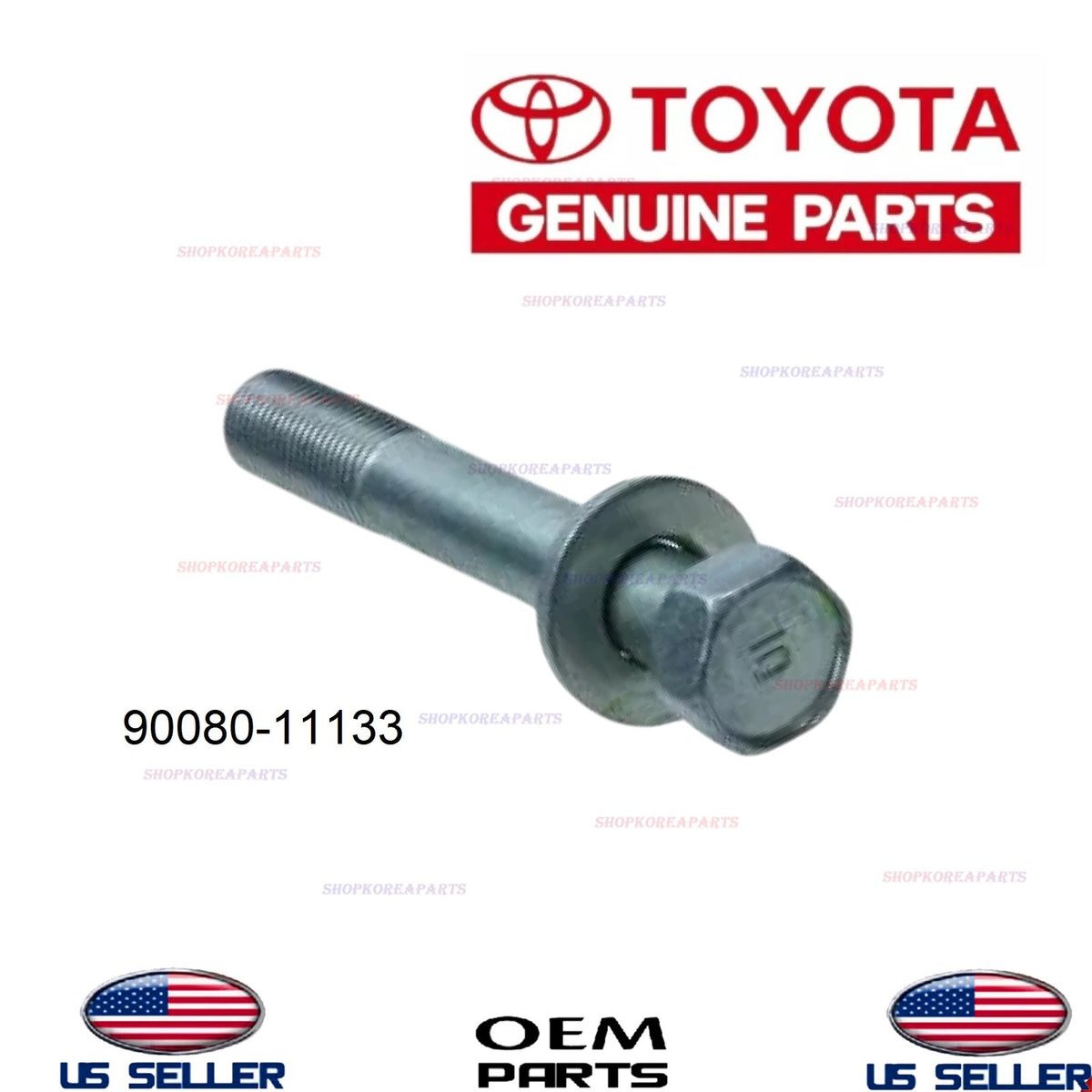 GENUINE OEM Strut Rod Bolt 1992-2012 Toyota Lexus 90080-11133