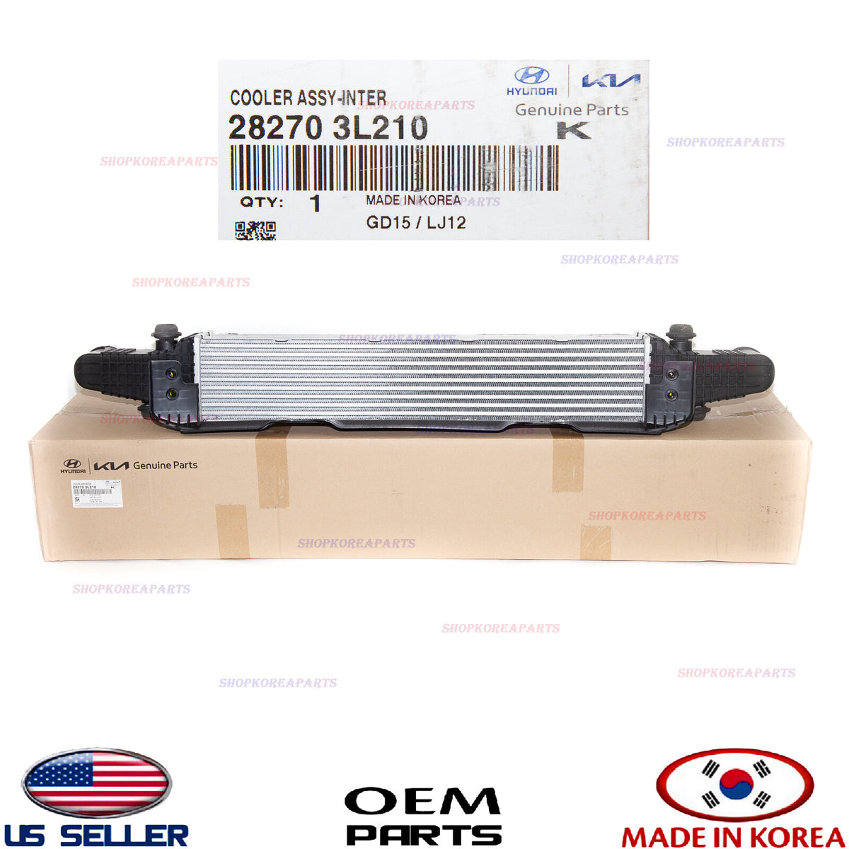 GENUINE OEM Intercooler Assembly 2018-2023 Kia STINGER 3.3L Turbo 282703L210