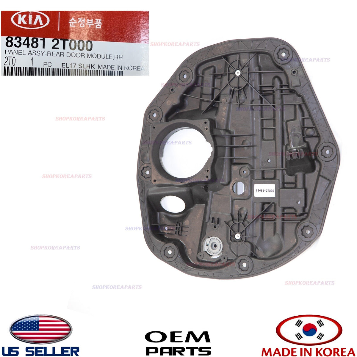GENUINE Power Window Regulator Rear Right Passenger Side OEM Kia Optima 2011-15