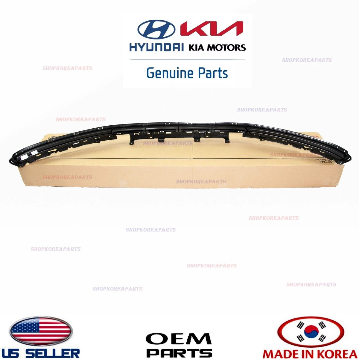 GENUINE Front Bumper Lower Grille 2015-2016 Genesis Sedan 3.8L