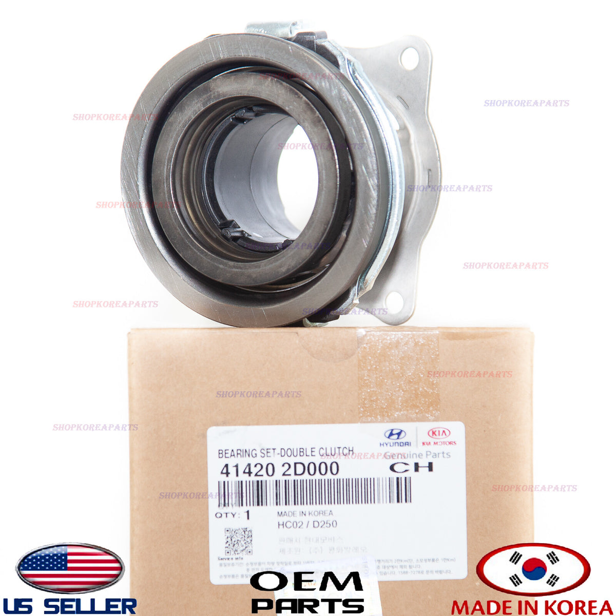 GENUINE Release Bearing Double Clutch 1.6L Turbo ⭐HYUNDAI KIA *See compatibility