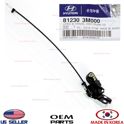 GENUINE Trunk Liftgate Lock Latch Release OEM Hyundai Genesis Sedan 2009-2014