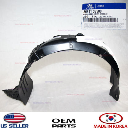 FENDER LINER FRONT LEFT SIDE GENUINE OEM HYUNDAI SONATA 2011-2014 868113S500