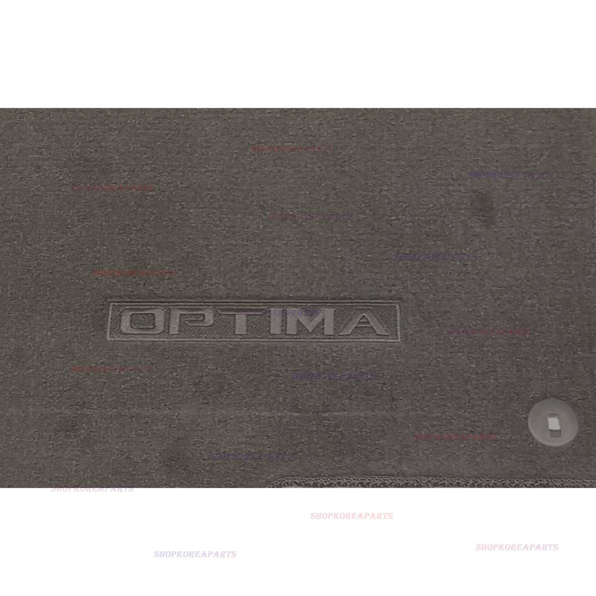 FITS: 16 - 20 KIA OPTIMA FLOOR MAT SET 4PC W/BLACK OPTIMA LOGO OEM NEW