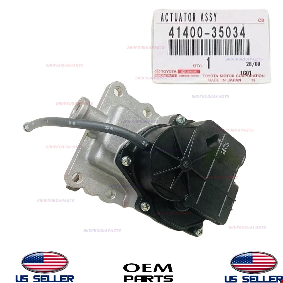 GENUINE Front 4WD Differential Vacuum Actuator Solenoid 2005-2024 Toyota